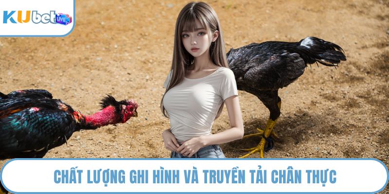 Chất lượng ghi hình và truyền tải chân thực