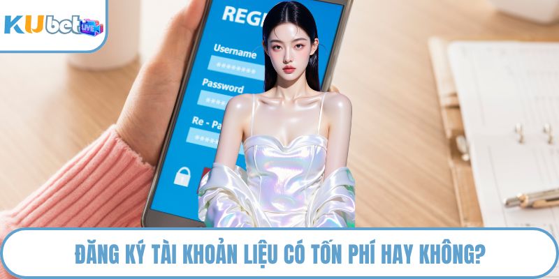 Đăng ký tài khoản liệu có tốn phí hay không?