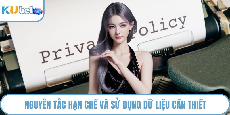 Nguyên tắc hạn chế và sử dụng dữ liệu cần thiết