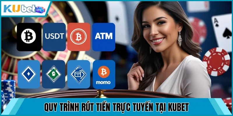 Quy trình rút tiền trực tuyến tại Kubet