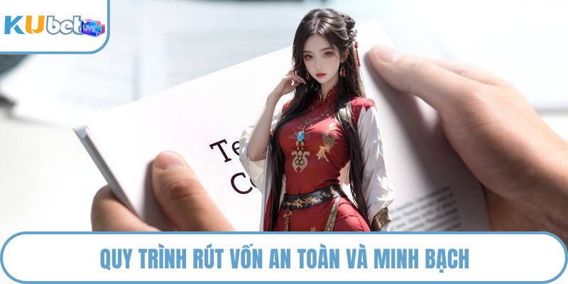 Quy trình rút vốn an toàn và minh bạch